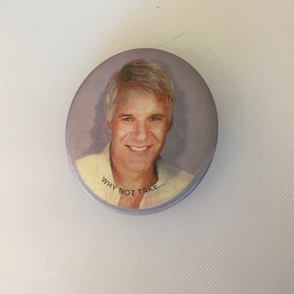 Vintage Lenticular Movie Pin “All of Me”